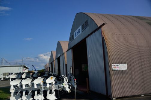 ここには北海道上富良野町にあるスガノ農機の『「土の館」 土と犂の博物館』の分館？があります。