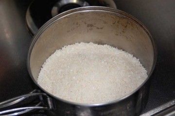 米の量の写真