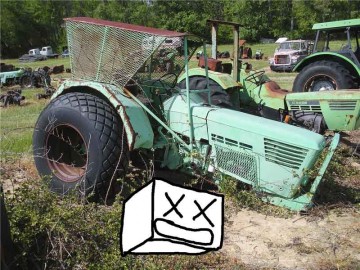 DEUTZ トラクターの廃車