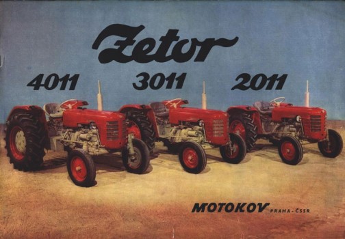 Zetor（ゼトル）2011として話を進めてしまいます。Zetor（ゼトル）2011の生産は1963年から1967年まで行われ、その1.6リッター2気筒ディーゼルエンジンは25馬力を発生。前進10段後進2段のトランスミッションを持っていました。