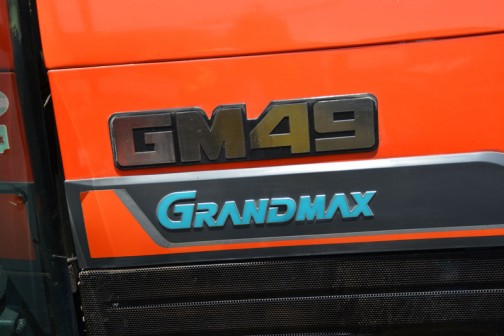 kubota tractor GRANDMAX GM49　クボタトラクター　グランドマックス　GM49
グランドマックスとインフレは始まっていますが、まだまだシンプルなこの部分。いい感じです。