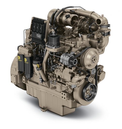 PowerTech™ PSS 6090HFC09 9.0L Industrial Diesel Engine ピタリではないかもしれませんが、こんなヤツが載っているのでしょう。