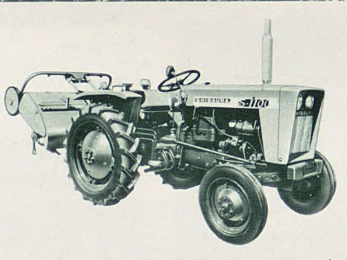 S-1100の部分だけ拡大します。今気がついたのですが、S-17も、このS-1100もエンジンはシバウラ製ではなく三菱KE35が搭載されています。ざっと見たところこれ以降他社エンジンが載った例はありません。