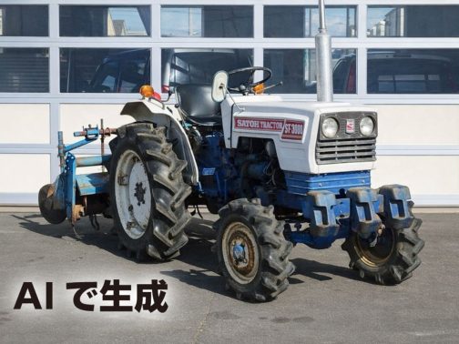 ST30というトラクターが存在していたことは間違いないのでとりあえずこれで代用です。