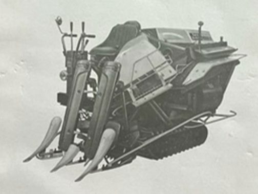 なんだかカタツムリみたいですね。