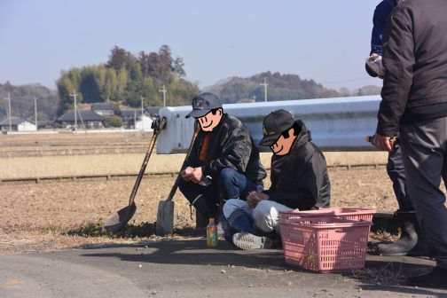 それから休憩時の風景も好きです。