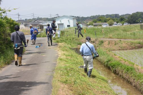 最後の水路をやっつけたらおしまいです。