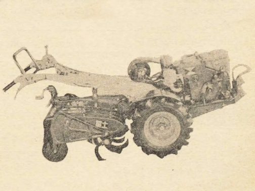 もう今の耕運機と変わったところはないです。60年代でディーゼルの耕運機は完成してしまった感じですね。